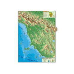 Carta geografica cm.100x140...