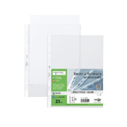 Busta pp con fori cm.23x33...