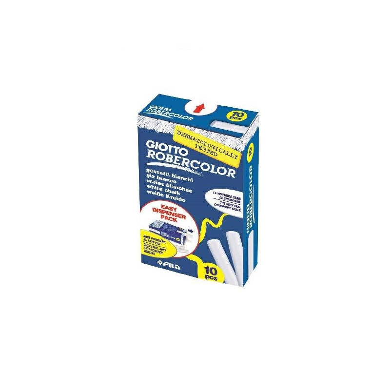 Fila giotto gessi tondi pz.10 bi anchi