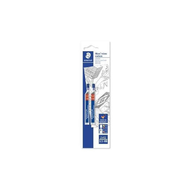 Staedtler mine mars micro trendl ine mm.0,5 hb pz.12