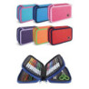 Astuccio completo 3 cerniere tinta unita nikoffice