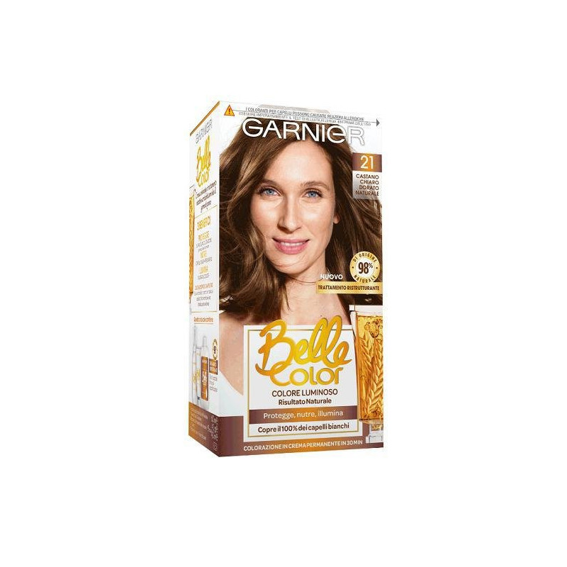 Belle color garnier 21 castano chiaro dorato naturale