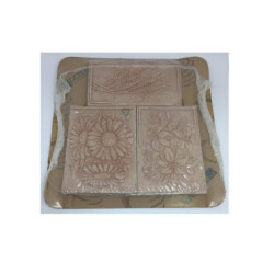 Formelle cotto fiori pz.3...