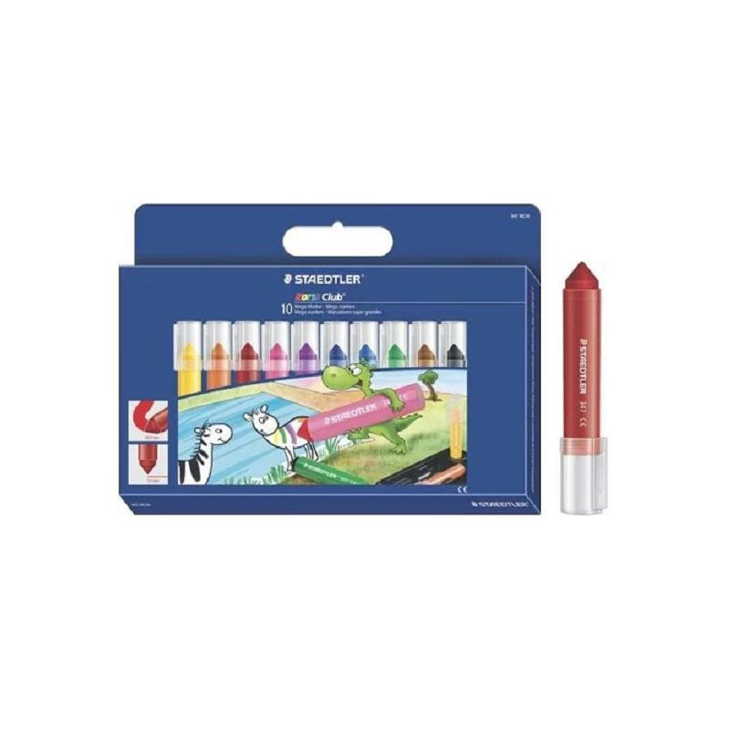 Staedtler pennarelli mega marker noris club pz.10