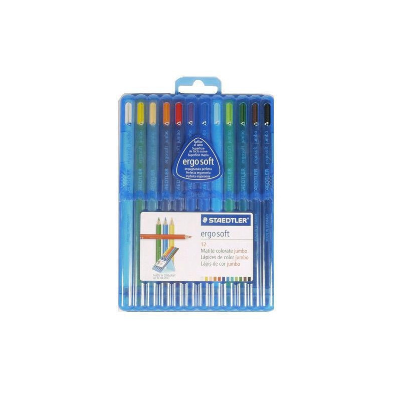 Staedtler pastelli noris club er gosoft jumbo pz.12