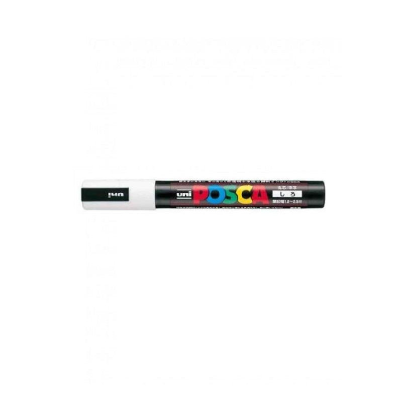 Uni posca pennarello pc5m bianco