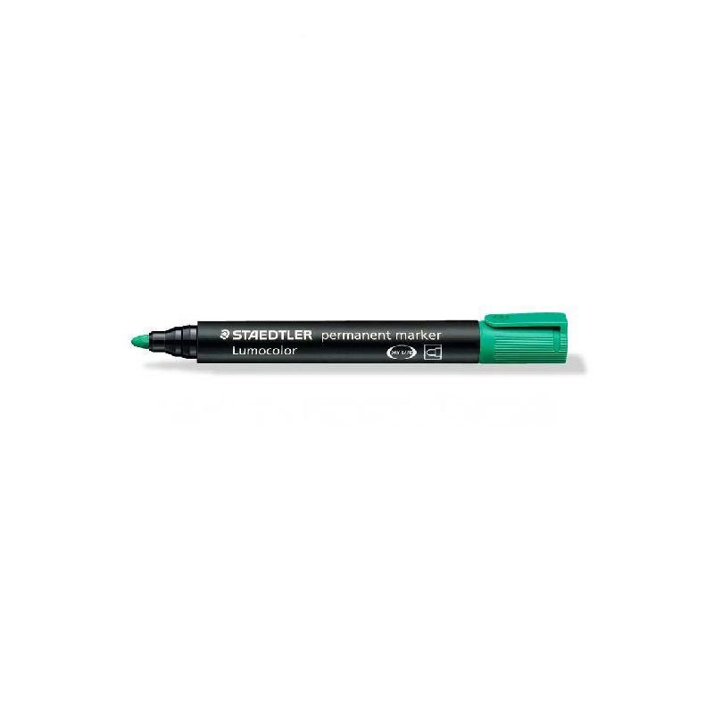 Staedtler pennarello lumocolor verde punta tonda