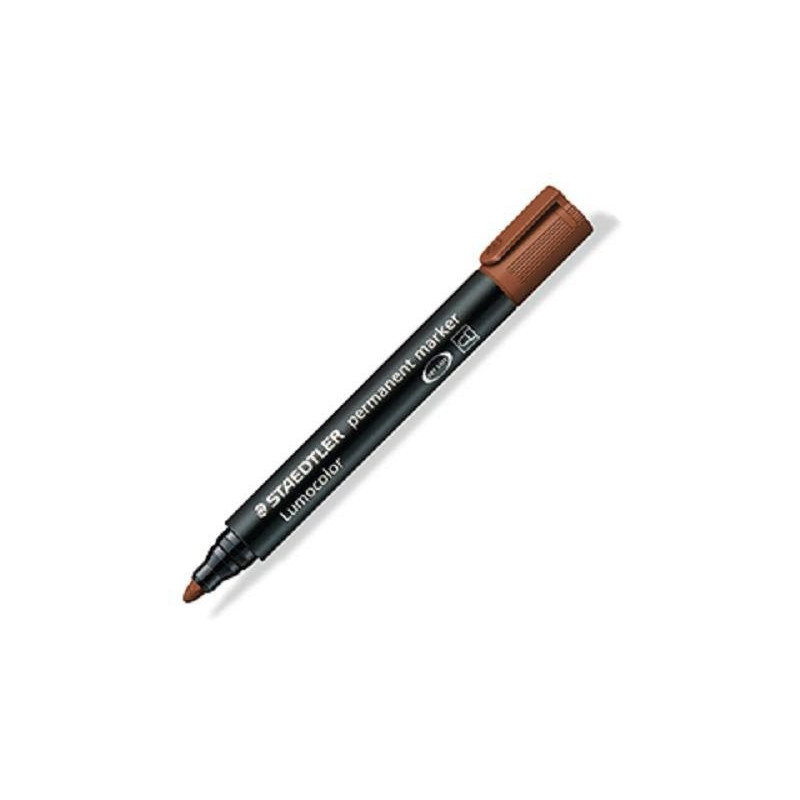Staedtler pennarello lumocolor marrone punta tonda