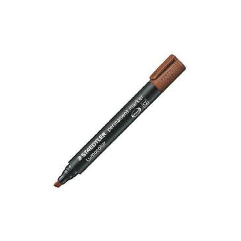 Staedtler pennarello lumocolor marrone punta scalpello
