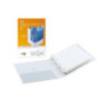 Raccoglitore cm.22x30 4 anelli f ly 4d 40 bianco