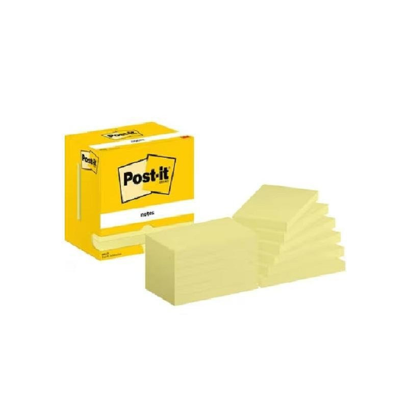 Post it 655 mm.76x127 giallo