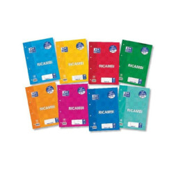 Ricambio quaderno fg.50 4mm.