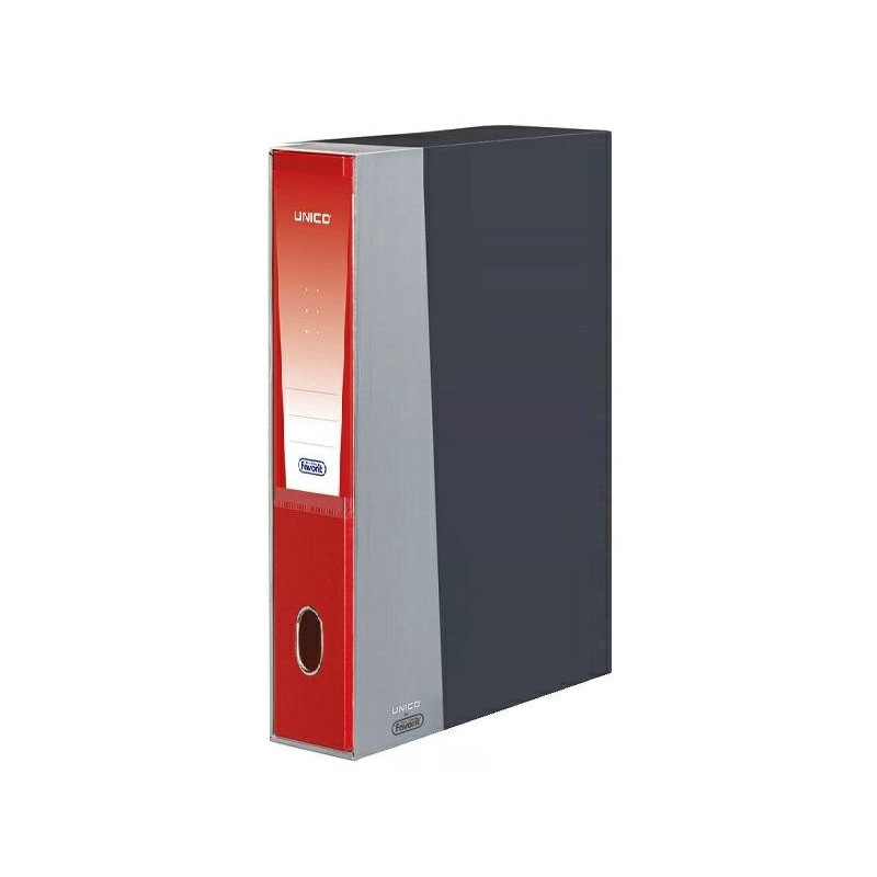 Registratore cm.23x33 unico lega le d.5 rosso
