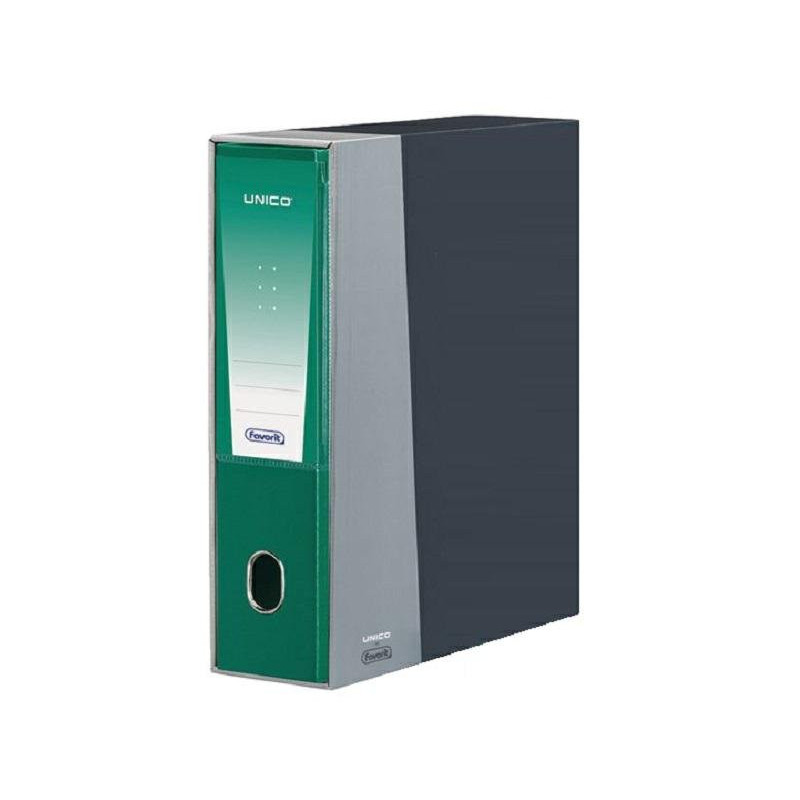 Registratore cm.23x33 unico lega le d.8 verde