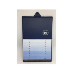 Rubrica da muro cm.14x21