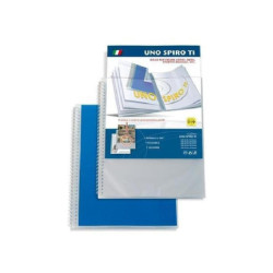 Portalistino cm.22x30 uno spiro ti fg.10 blu