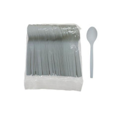 Cucchiai plastica biodegradabile pla pz.50