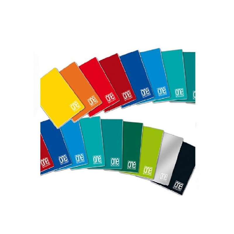 Quaderno colors tinta unita fg.20 4mm. 7