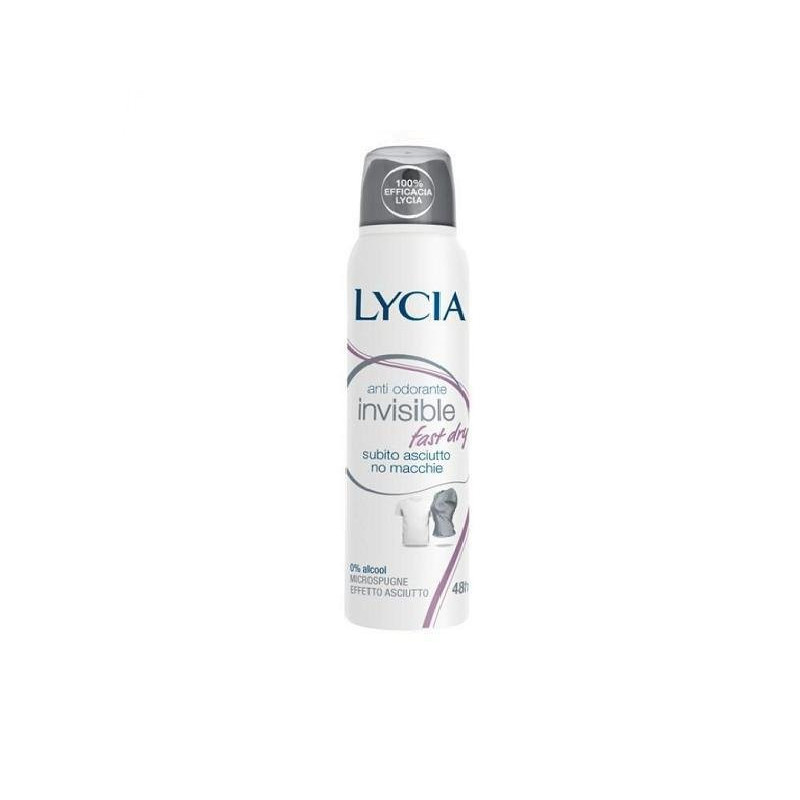 Lycia deodorante spray ml.150 in visible