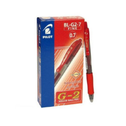 Pilot penna g2 a scatto rosso