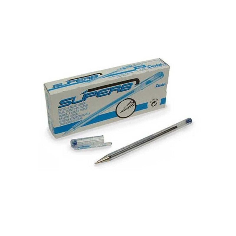 Pentel penna superb bk77-b blu