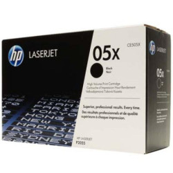 Hp toner laser ce505x bk...