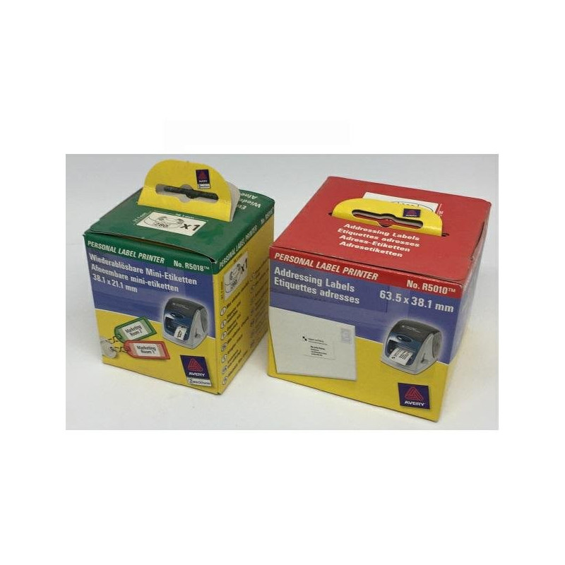 Etichette adesive in rotolo mm.8 9x36