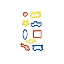 Formine plastica 9 soggetti...