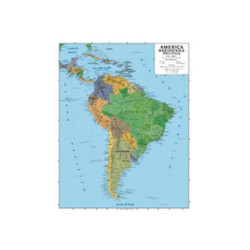 Carta geografica cm.100x140...